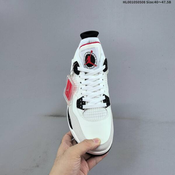 Jordan Air Jordan 4 Retro white/black/red EU 40-47.5 basketball