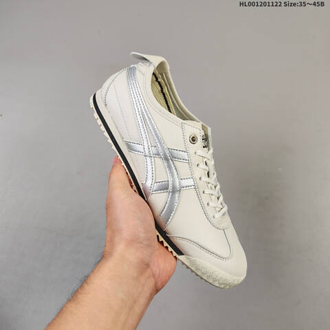 Onitsuka Tiger Mexico 66 SD White Silver Blue Red EU 35-45 Sneaker Casual Sneakers - Unisex (BS-69249)