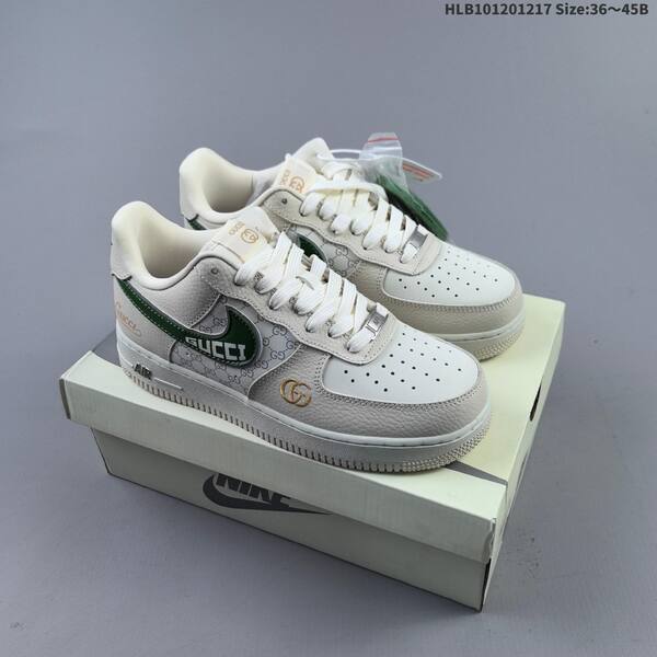 Nike Air Force 1 07 Low Grey White Black EU 36-45 sneaker