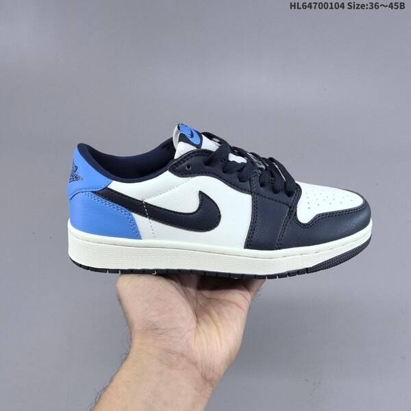 Nike Air Jordan 1 Retro Low OG white/navy/light blue EU 36-45 casual
