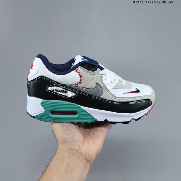 Nike Air Max 90 white grey black teal navy EU 36-45 sneaker