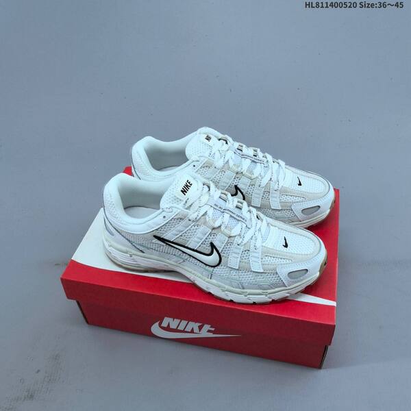 Nike P-6000 Black White Dark Grey EU 36-45 running shoe