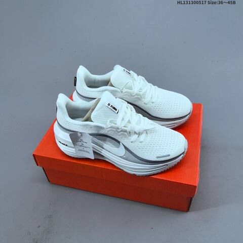 Nike Air Zoom Vomero 18 White Neon Yellow Black EU 36-45 Running Shoe - Unisex (BS-60309)