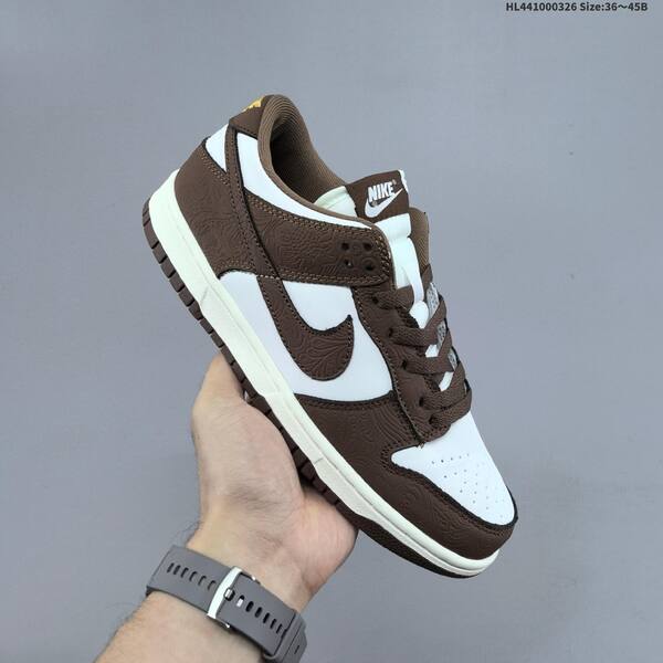 Nike SB Dunk Low Retro white brown sail gold EU 36-45 skate shoe