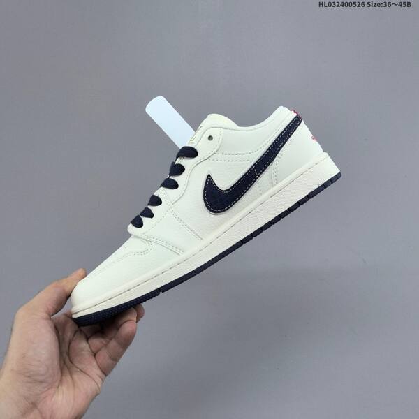 Jordan Air Jordan 1 Low White/Navy/Gold EU 36-45 casual