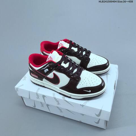 Nike Dunk SB Low Grey Black White EU 36-45 Skate Shoe - Unisex (BS-60939)