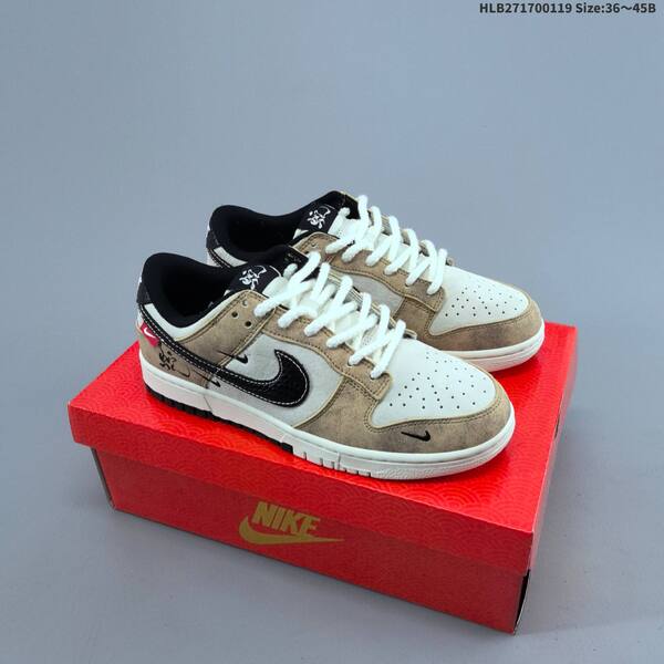 Nike SB Dunk Low white navy grey red EU 36-45 skate shoe