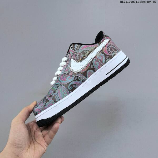 Nike Air Force 1 07 Low multicolor black white green pink EU 36 45 sneaker EU 36-45
