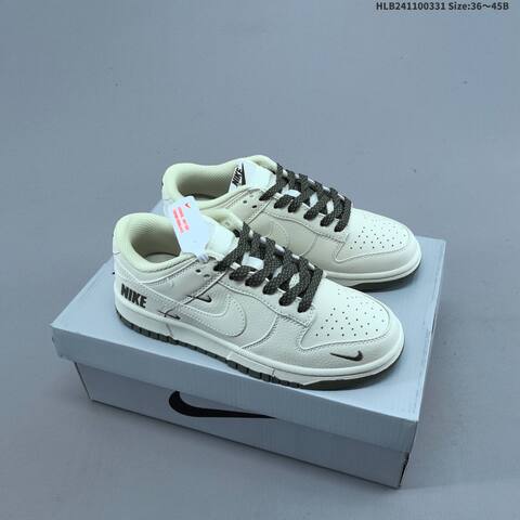 Nike SB Dunk Low Off White Dark Olive EU 36-45 Skate Shoe - Unisex (BS-61010)