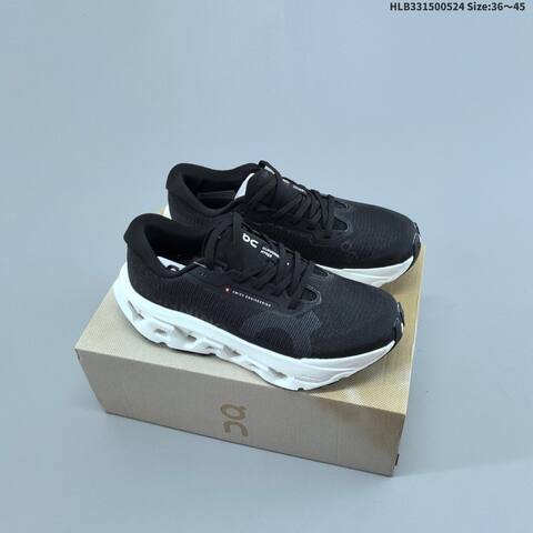 On Cloudmonster 3 Hyper Black White Purple Yellow EU 36-45 Running Shoe Running Sneakers - Unisex BS-69525