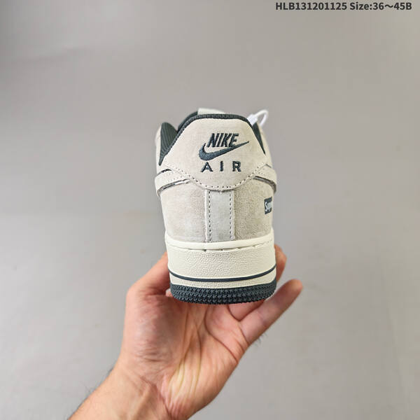 Nike Air Force 1 Low light grey dark grey white EU 36-45 sneaker