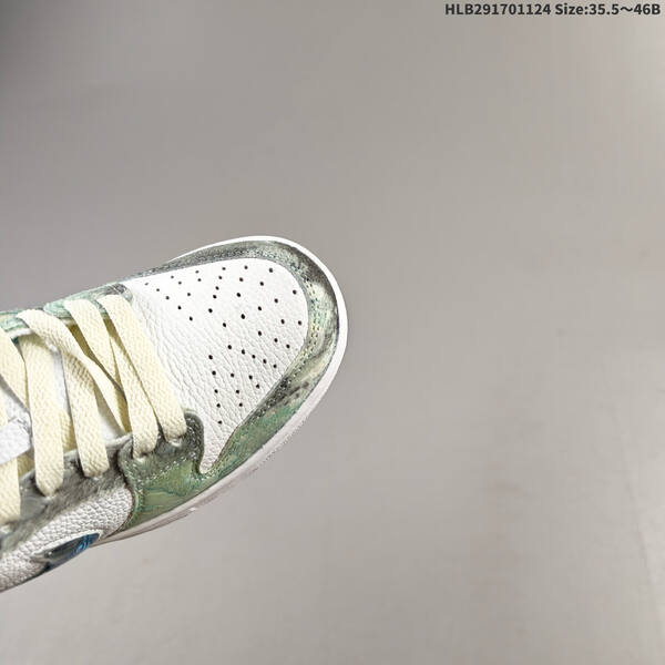 Nike SB Dunk Low light green white cream gray EU 35 5-46 skate shoe