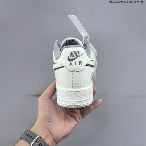 Nike Air Force 1 Low Stussy light beige grey black EU 36-45 sneaker