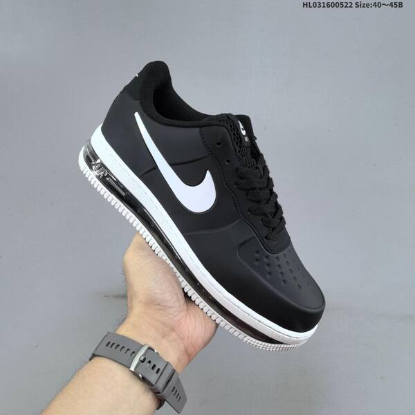 Nike Air Force 1 Posite Fl Max black white silver clear EU 40-45 sneaker