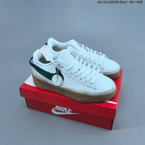 Nike Blazer Phantom Low white red brown EU 36-45 skate shoe