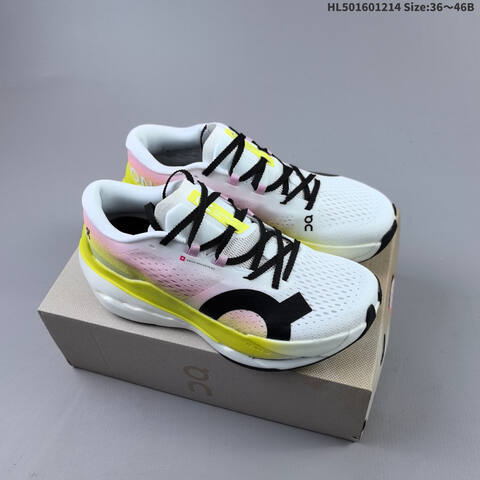 On Cloudboom Max 3 Black Or White Green EU 36-46 Running Shoe Running Sneakers - Unisex (BS-69741)
