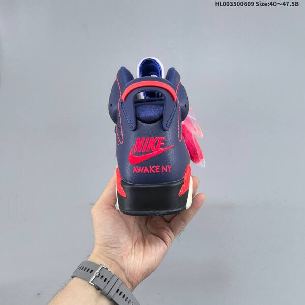 Jordan Air Jordan 6 midnight navy / blue / black / pink 40~47.5 basketball