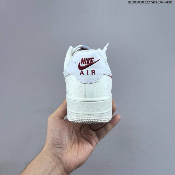 Nike Air Force 1 07 Low off white white burgundy EU 36-45 sneaker
