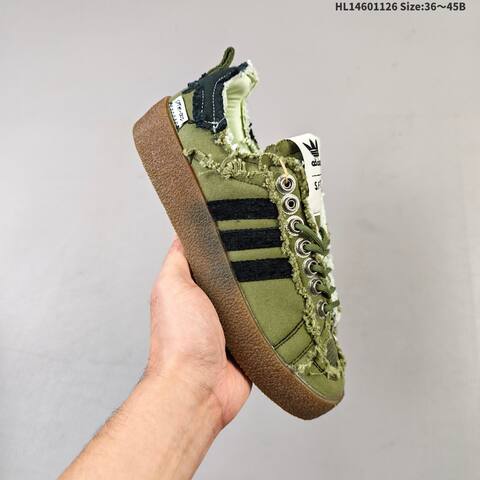 Adidas Campus 80S SFTM Olive Green Black Brown EU 36-45 Skate Shoe - Unisex (BS-65439)