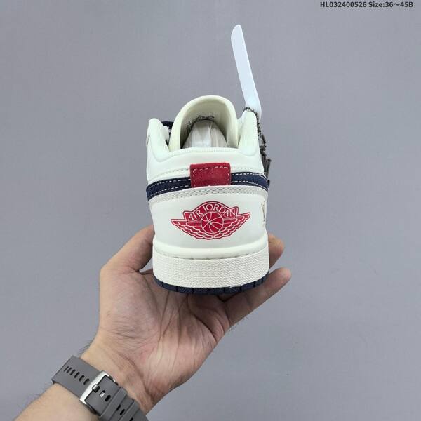 Jordan Air Jordan 1 Low White/Navy/Gold EU 36-45 casual
