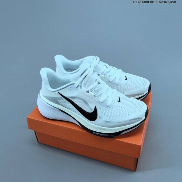 Nike Air Zoom Pegasus 42 Flyknit white black purple neon green EU 36-45 running shoe