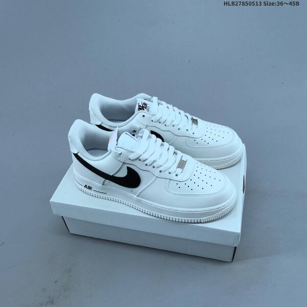 Nike Air Force 1 07 white light blue dark blue EU 36-45 sneaker