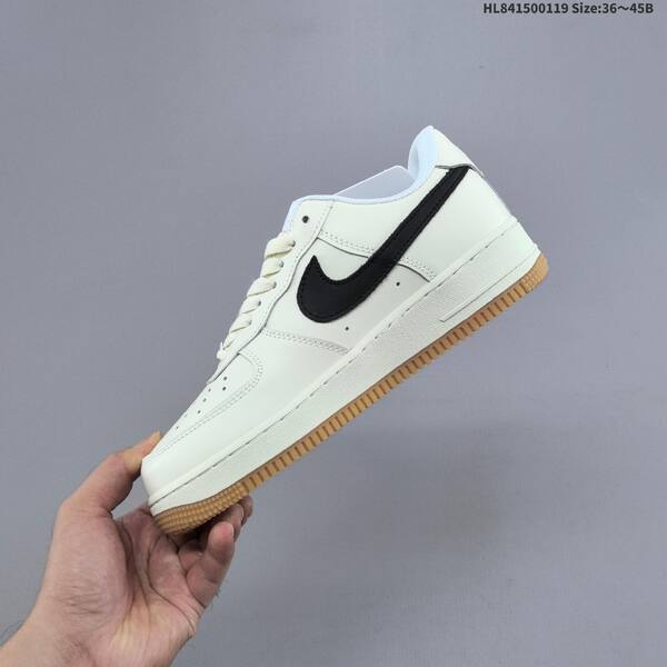 Nike Air Force 1 Low beige black white brown EU 36-45 sneaker