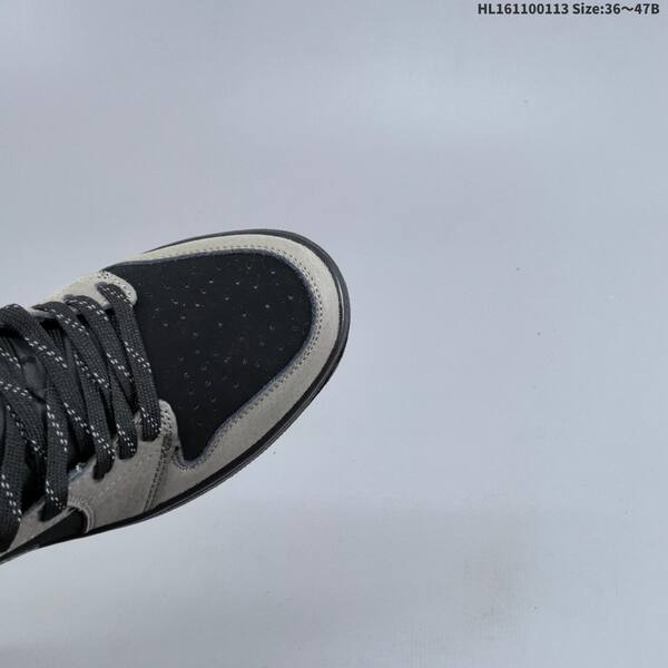 Nike Air Jordan 1 Low black/grey 36~47B casual