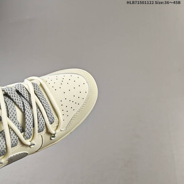 Nike SB Dunk Low Supreme DIY off white grey red EU 36-45 skate shoe