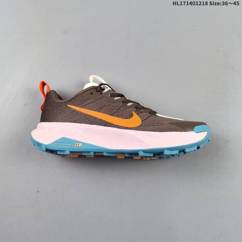Nike Wildhorse 10 Blue White Brown Orange EU 36-45 Trail Shoe - Unisex (BS-62584)