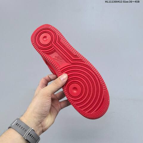 Nike Air Force 1 07 Low All Red EU 36-45 Sneaker - Unisex (BS-60773)