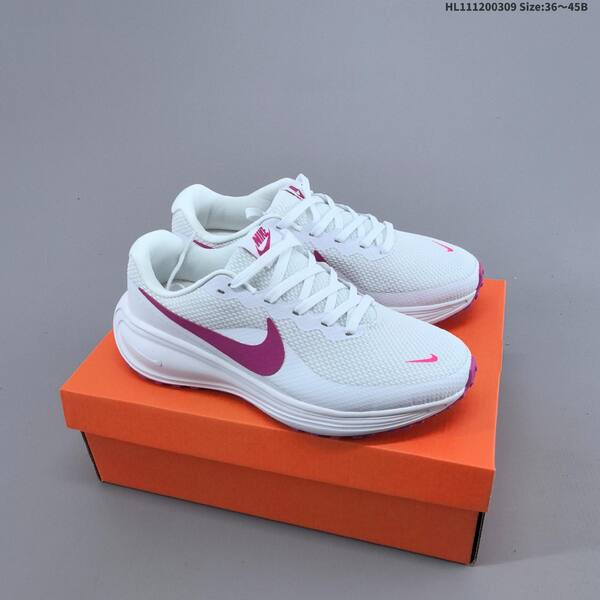 Nike Revolution 8 black white white fuchsia EU 36 45 running shoe EU 36-45