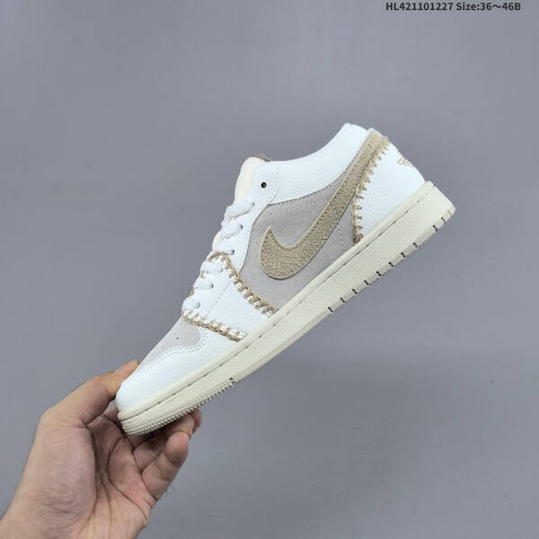Jordan Air Jordan 1 Low white/brown/red/gold animal print EU 36-46 lifestyle