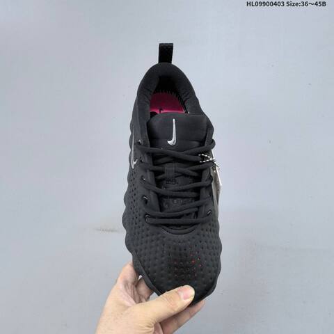 Nike Mind 002 Black Metallic Silver Red EU 36-45 Running Shoe - Unisex (BS-60956)
