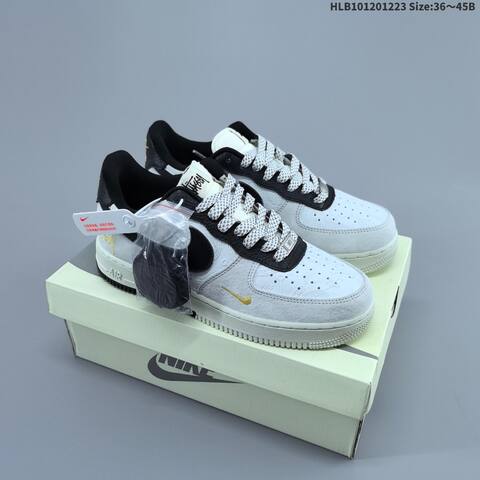 Nike Air Force 1 07 White Navy Maroon EU 36-45 Sneaker - Unisex (BS-62502)