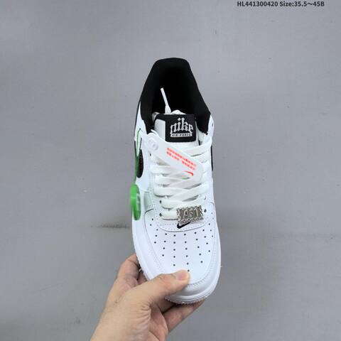 Nike Air Force 1 07 Low White Black EU 35 5-45 Sneaker - Unisex (BS-60630)