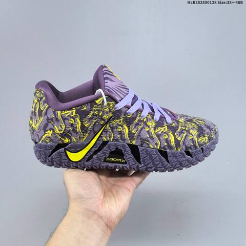 Nike HF2794-011 Purple Yellow Black EU 38-46 Basketball Shoe - Unisex (BS-61698)