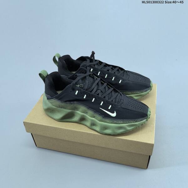 Nike Ava Rover Off White Light Purple Black Olive Green EU 40-45 running shoe