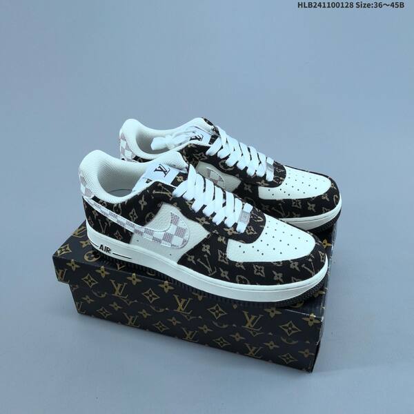 Nike Air Force 1 07 LV8 off white blue EU 36-45 sneaker