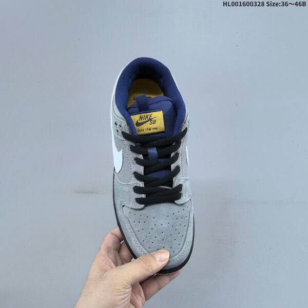 Nike SB Dunk Low grey white navy black EU 36-46 skate shoe