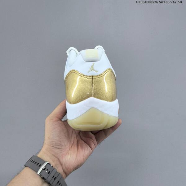 Jordan Air Jordan 11 Retro Low White/Metallic Gold EU 36-47.5 basketball