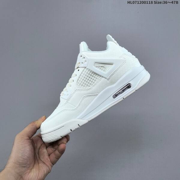 Nike Air Jordan 4 Retro white EU 36-47.5 basketball