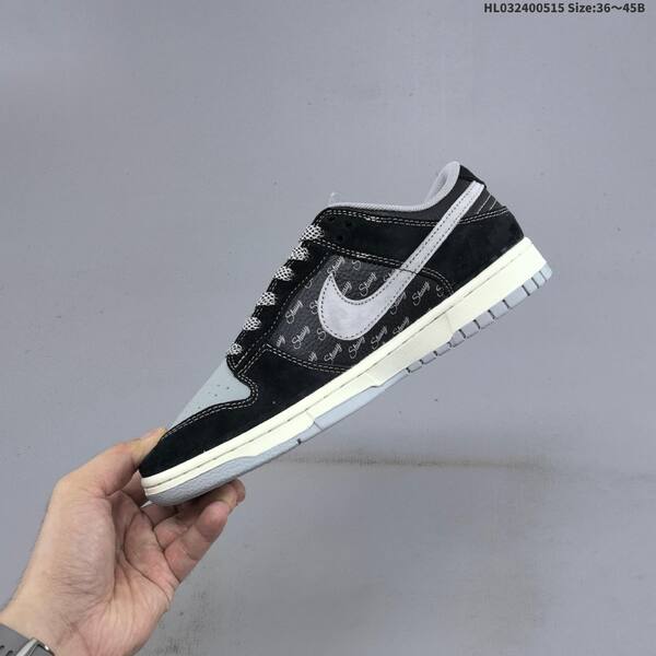 Nike Dunk SB Low Stussy black grey white red EU 36-45 skate shoe