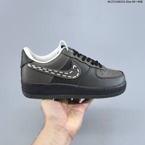 Nike Air Force 1 07 Dark Olive Black White EU 36-45 Sneaker - Unisex (BS-61609)