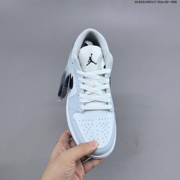 Jordan Air Jordan 1 Low white/light blue/navy 36~46 casual