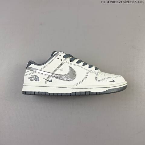 Nike Dunk SB Low Off White Dark Grey Silver EU 36-45 Skate Shoe - Unisex (BS-63299)