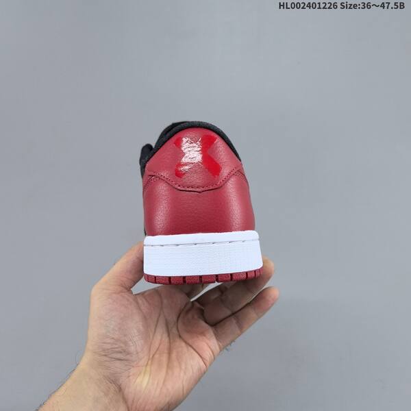 Jordan Air Jordan 1 Low OG black/red/white (Banned) 36~47.5 casual