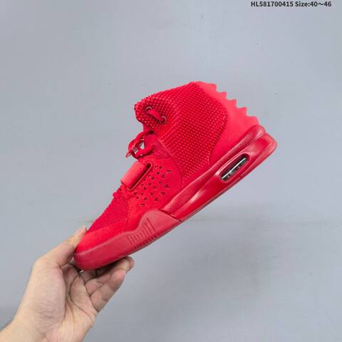Nike Air Yeezy 2 SP Red October all red