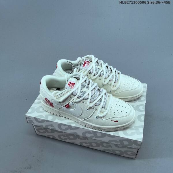 Nike Dunk SB Low black white red beige EU 36-45 skate shoe