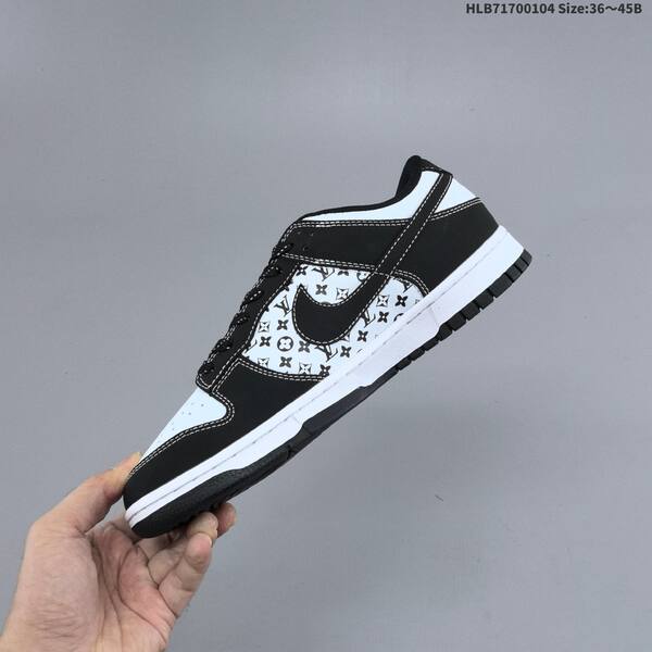 Nike SB Dunk Low Retro DIY LV black white light green EU 36-45 skate shoe